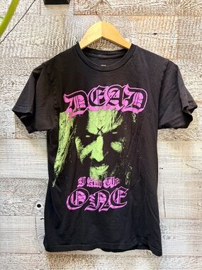 Rob Zombie | Official "Dragula" Graphic Tee - Women's S, Black/Green/Pink